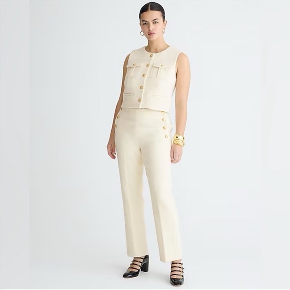 J.Crew // Tweed tapered pant - Picture 1 of 6